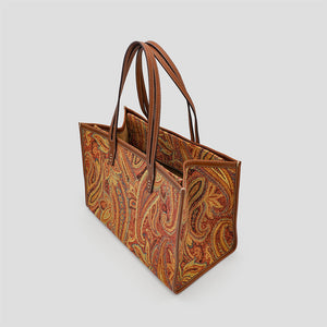 CLUB BAG ORANGE PAISLEY