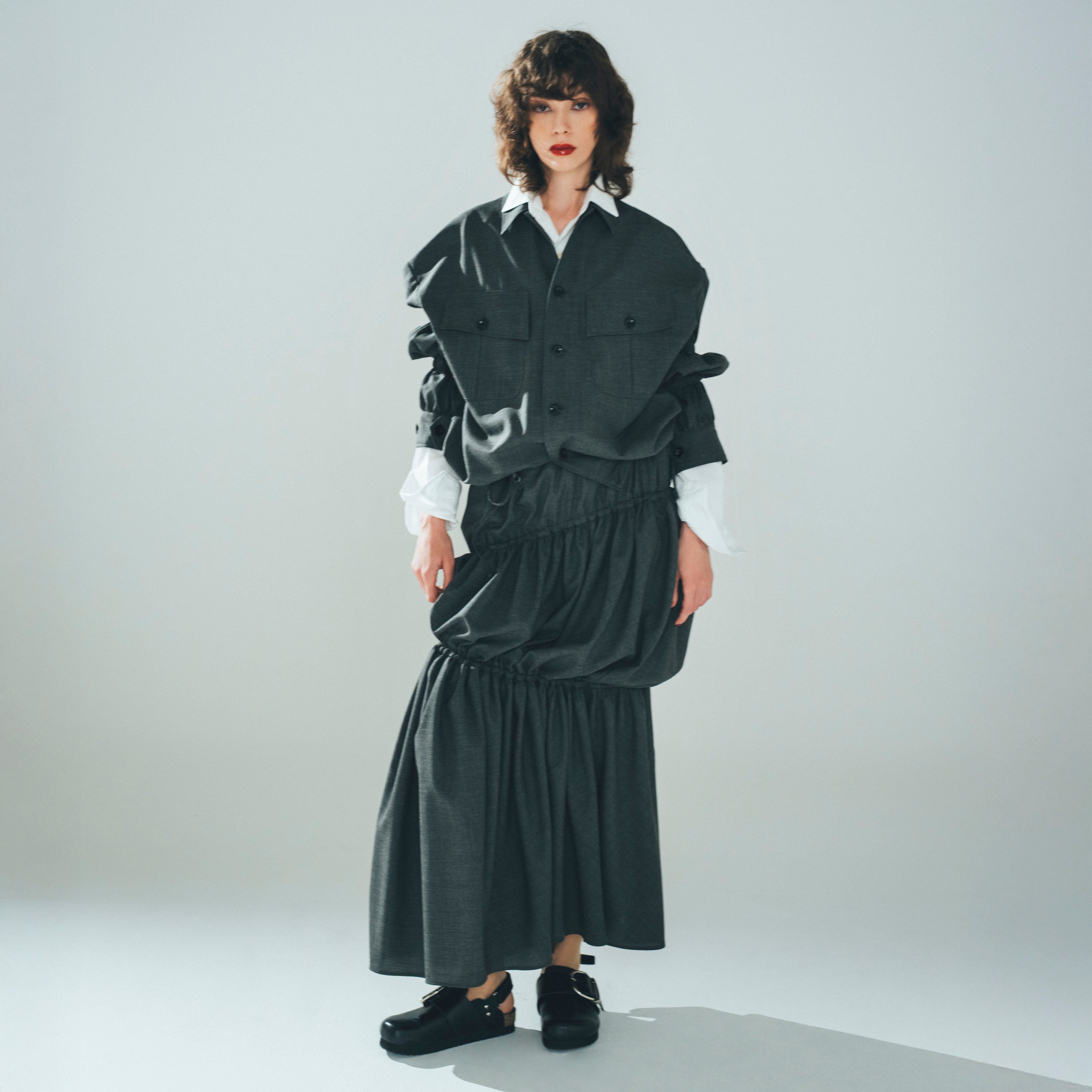 【AVACATION】ギャザースカート A VACATION:〈手洗い可能〉AVC ギャザー スカート｜ SHIPS 公式